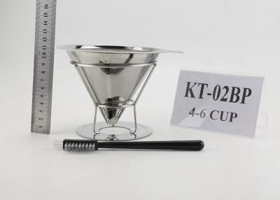 China Paperless giet over Enige Kop het Brouwen Kegel voor Chemex 6 Kopgrootte Te koop