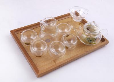 China Handmade Glass Tea Infusion Set Gift Box Cups Capacity 50ml OEM ODM Service for sale