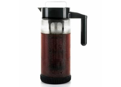 China Airtight Large Fruit Infusion Pitcher Cold Brew Coffee Machine With Non - Slip Base for sale