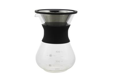 China Heat - Resistant Glass Pour Over Coffee Maker , Stainless Steel Pour Over Coffee Maker for sale