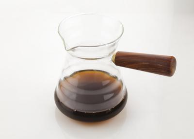 Cina L'alto borosilicato versa sopra la capacità della macchina per caffè americano 600ML con la maniglia in vendita