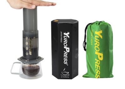 중국 PP는 350ML Aeropress 커피 메이커를 위한 스테인리스 커피 여과기 원판을 덮습니다 판매용