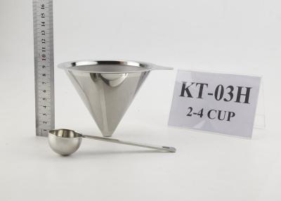 China FDA-Zertifikat-Kaffee Dripper-Edelstahl-ohne Papier vietnamesischer Kaffee-Filter zu verkaufen