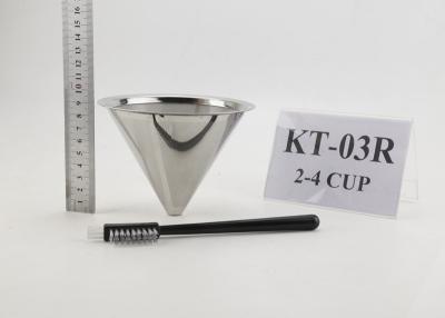 중국 큰 종이를 사용하지 않는 커피 Dripper 피복 여과기 Dia 125에 * H95mm 크기 따릅니다 판매용