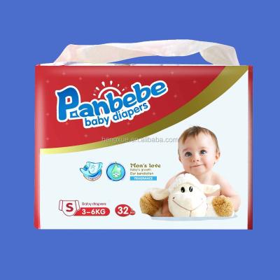 China Panbebe Printed Baby Diaper for sale