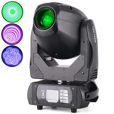 China Hot sale dmx512 100w Marslite stage spinning led spot lights mini gobo moving head for stage equipment set for sale