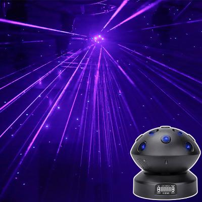 China Home Party KTV Dmx512 Lazer Projection Sky Star Home Light Rotating Laser Bar Light Show for sale