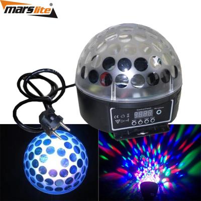 China Hot Warehouse Sale LED Magic Crystal Ball Stage Light Led KTV Club Disco Light Ball Disco Ball Light Price for sale