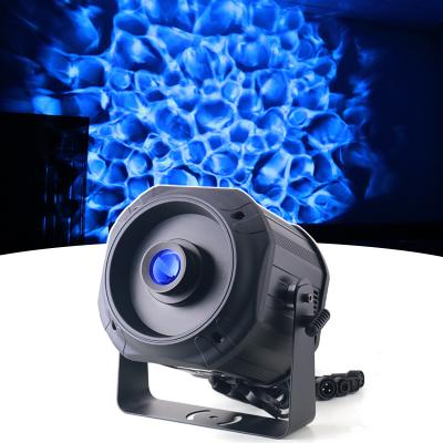 China Aluminum Outdoor Colorful LED Night Light Waterproof High Power 200W Ocean Water Wave Gobo Projector for sale