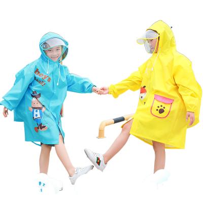 China Factory direct sales children's cartoon raincoat single person raincoat customizable logo for sale