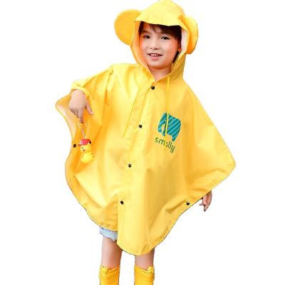 China Environmental Raincoat Children's Poncho Rainwear Bachelorette Student Raincoat Cape Raincoat With Hats for sale