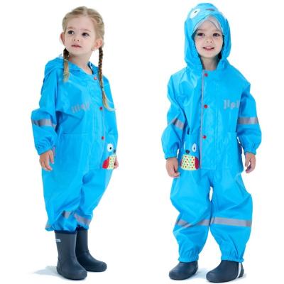 China Overall waterproof clothing children's raincoat overalls colorful raincoat baby children bachelor's rainwear rain pants for sale