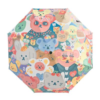 China Modern wholesale high quality anti drip cute cartoon character umbrella kids umbrella for sale