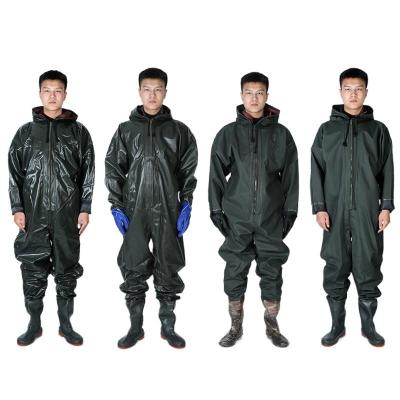 China Bachelor's waterproof clothing fishing wader men's waterproof boots and waders hunting fishing waders for sale