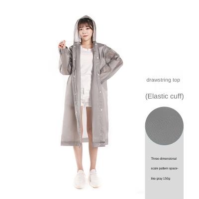 China Women's Raincoat Portable Single Raincoat Poncho Raincoat Adult Female Warm Lady Raincoat Single Ambient Clothing for sale