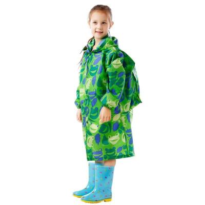 China Bachelor Raincoats Tops Selling Custom Traffic Kids Waterproof PVC Reflective Raincoat for sale