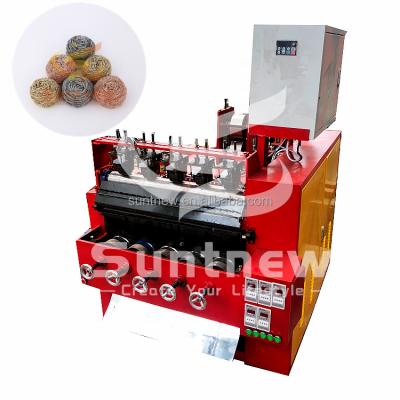 China Factory Full Automatic Stainless Steel Scrubber Machine Stainless Steel Scourer Making Machine for sale