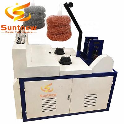 China Factory Chinese Factory Galvanized Wire Mesh Scourer Knitting Machine Mesh Scrubber Knitted Machine for sale