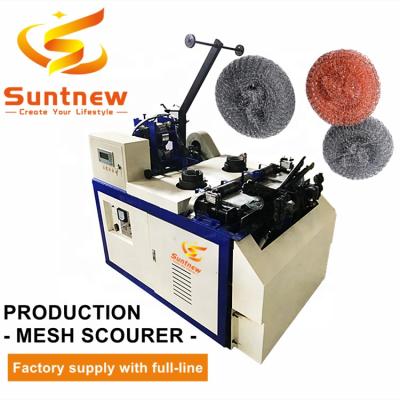 China Factory Factory Supply Fully Automatic Steel Scourer Mesh Scrubber Making Machine for sale