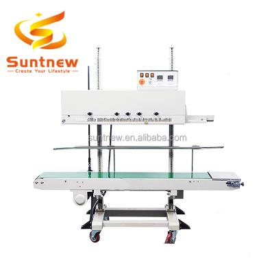 China Pouch Horizontal Sealer Automatic Plastic Food Continuous Heat Sealing Machine for sale