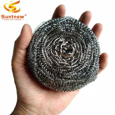 China Sustainable Wholesale Kitchen Cleaning Ball Metal Stainless Steel Scourer for sale