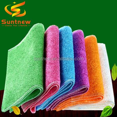 China Viable High Quality Bamboo Material Kitchen Cleaning Dish Towel for sale