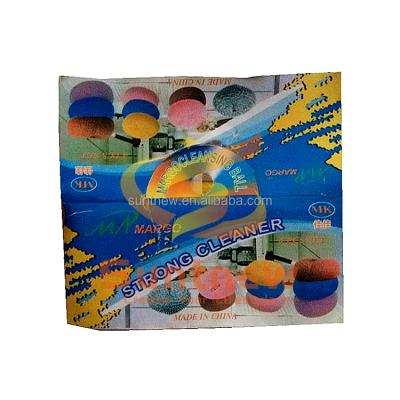 China Customized Logo Kitchen Scrubber Paper Card Printed Papercard Customized Size for sale