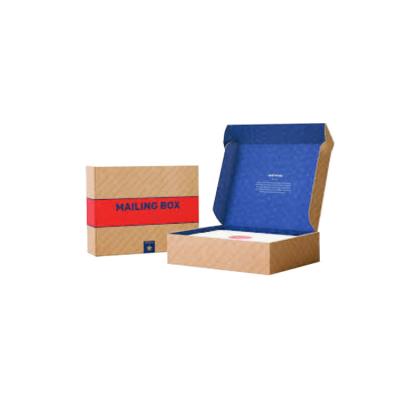 China Recycled Materials Roll End Front Tuck With Dust Flaps Custom Packing Box for sale