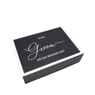 China Recycled Materials Cardboard Custom Paper Magnetic Gift Wedding Invitation Box for sale