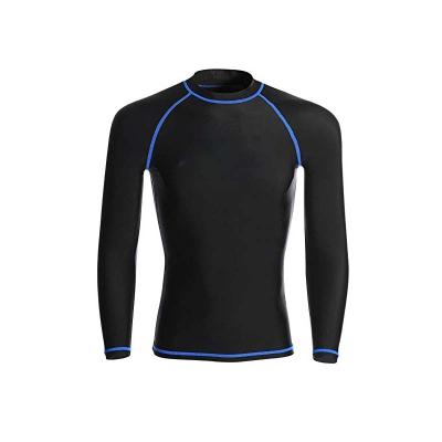 China Rash Guard Men Long Sleeve UPF 50+ Anti-UV Protection Swimwear Tops for sale