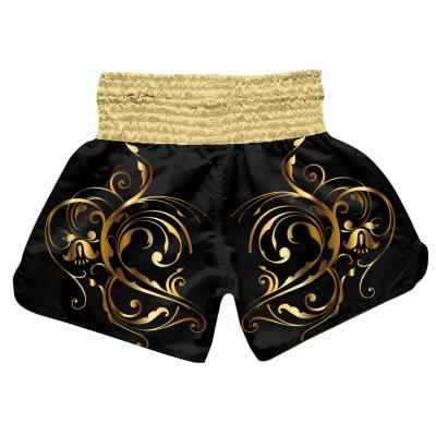 China BJJ Muttahida Majlis-e-Amal Muay Muay Thai Fighting Cool Thai Fight Shorts All Over Print Your Logo Boxing Training Shorts Trunks for sale