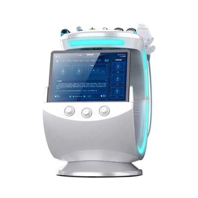 China Pigment Removal Discount Price Beauty Salon Device Glacier Blue 7 In 1 Microdermabrasion Oxygen Jet Skin Care Machine for sale