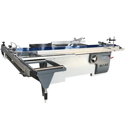 China Cheap Precision Wood Price Automatic Wood Cutter Cutting Sliding Table Panel Saw Machine For Woodworking for sale