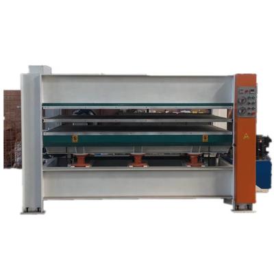 China Building Material Shops Woodworking Hot Press Machine 2 Layer Hot Press For Plywood Door for sale