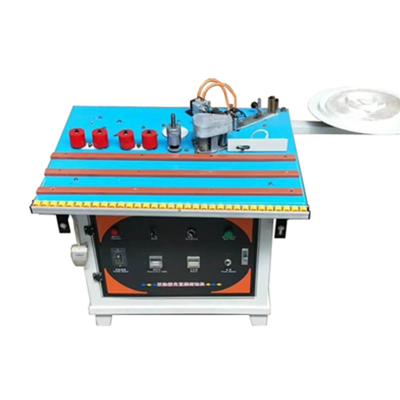 China Building Material Stores Wooden Small Straight Curve Manual Edging Machine for sale