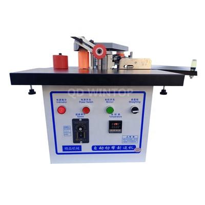 China Building Material Shops Portable Small Mini Woodworking Machinery Edge Banding Machine For Furniture for sale