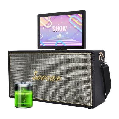 China Wholesale Portable Outdoor Party Jukebox Karaoke Player With Latest Design Powered Outdoor And Home Karaoke Machine for sale