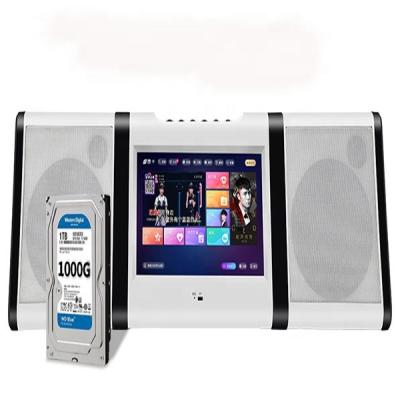 China Portable outdoor party videoke player portable karaoke machine with touch screen MP4 karaoke jukebox for sale