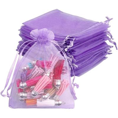 China New Fashion Jewelry Small Candy Festival Gifts Drawstring Transparent Gift Bag for sale