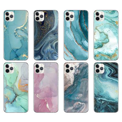 China Shockproof Antiman Custom Printing Ultrra-thin Soft Marble IMD Protective TPU Shockproof Phone Case Drop Shipping Mobile Phone Accessories for sale