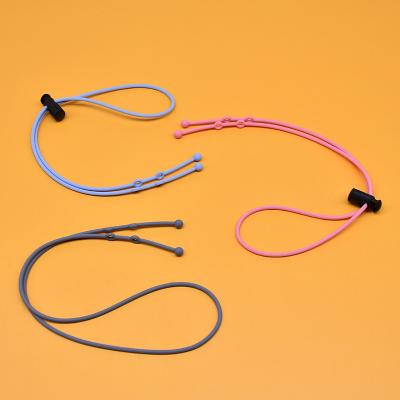 China Silicone Lanyard Strap Mask Holder Elastic for Face Mask for sale