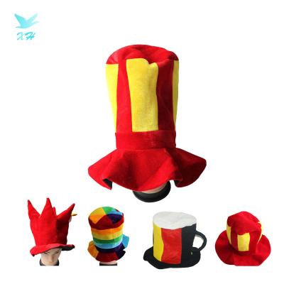 China Funny Picture New Year Party Hats Caps For Football Fans Cheering for sale