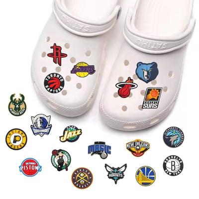 China Drag Charm Sports Teams Croc Basketball Shoe Charms Viper Basketball Teams Croc Charms for sale