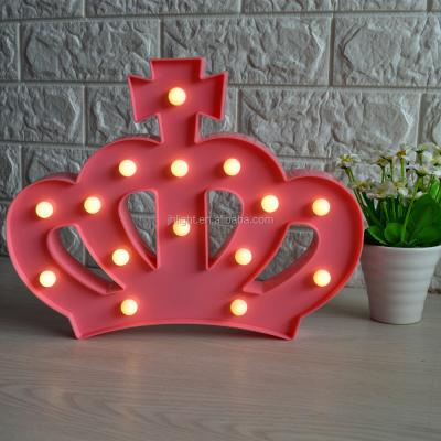 China Kids Room Decoration Girls/Kids Night Room Props Princess LED Light Crown For Birthday Party Favor Gift for sale