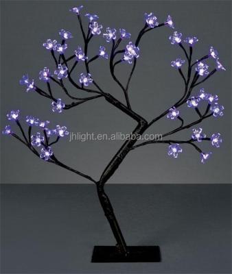 China PVC Premier 45cm Cherry Tree LED Light Christmas Twig Tree for sale