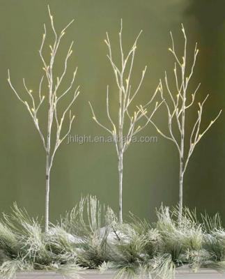 China PVC 39 Inch Lighted Birch Branches - 3 Branches - 96 Lights for sale