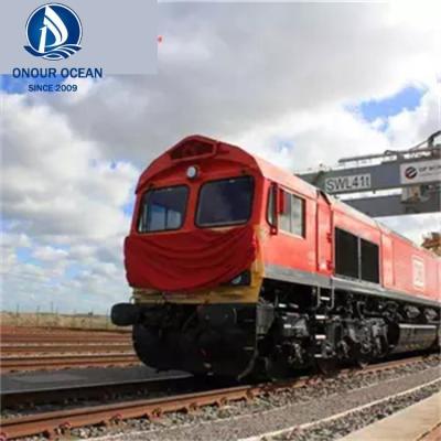 China Independent warehouse international railway with terms door to door transportation from Shanghai Shenzhen Canton to Europe for sale