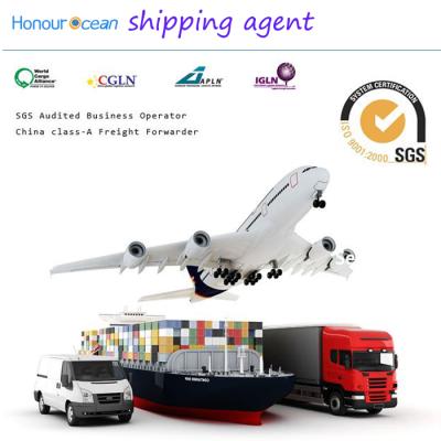 China 20GP/40GP/40HQ/45HQ/Air/Courier/Canton door to door shipping companies shipping agent in china for sale