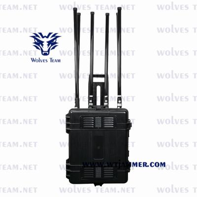 China Jammer de señal de teléfono celular Mutli-Band UHF VHF WiFi GPS GSM 3G 4G 5G Jammer de señal 20-6000MHz Bomba de emisión de señal en venta