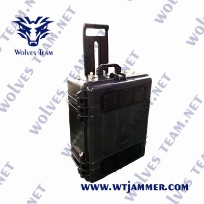 China Interruptor de señal GPS portátil de alta potencia IP65 GPS GPSL1-L5 Interruptor de señal Glonass L1/L2 Interruptor de señal GPS alcance 5000 metros en venta